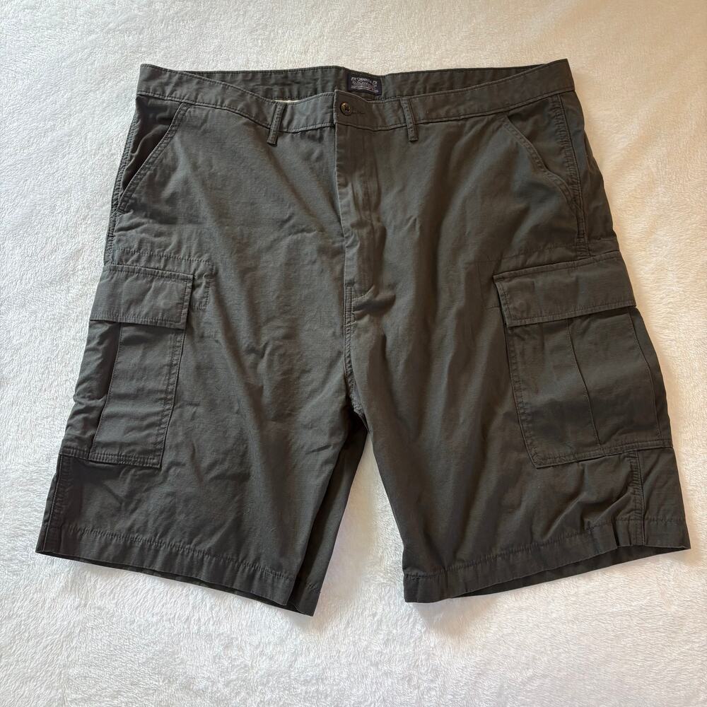 Levi's Men's Carrier Cargo Shorts Dark Gray Utility Ripstop Relaxed W44 L9